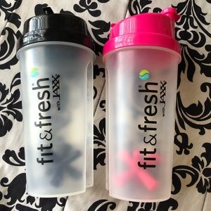 Fit and fresh power shaker bottle